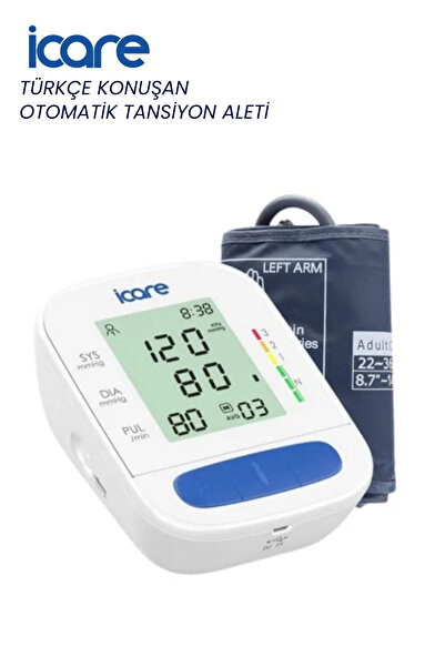 Genel Markalar Pilli Türkçe Konuşan Otomatik Tansiyon Aleti