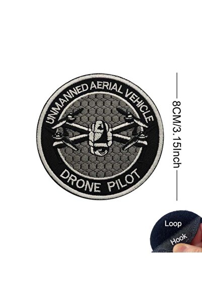 Choice رقعة تكتيكية لطيار طائرة بدون طيار، رقعة مطرزة، شعار "احترم تُحترم"، ر...