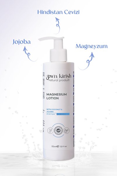 Gewn Kirish Magnesium and Coconut Oil Moisturizing Body Lotion