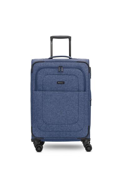 REDOLZ Essentials 12 MEDIUM 4-Rollen Trolley 67 cm mit Dehnfalte