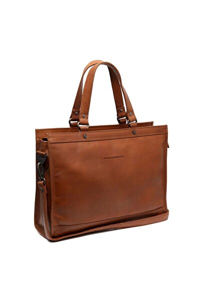 The Chesterfield Brand Manly Schultertasche Leder 40 cm Laptopfach