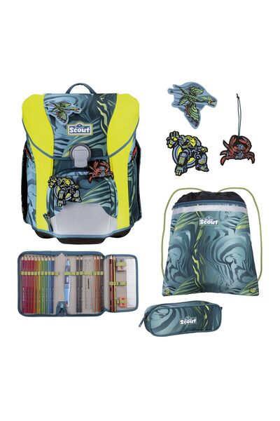 Scout Micro Schulranzen-Set 5-teilig