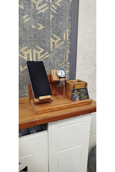 konah yapı Ahşap Telefonluk