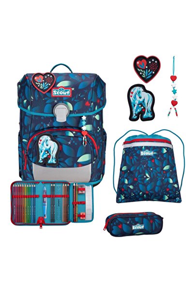 Scout Neo LED Schulranzen-Set 8-dielna