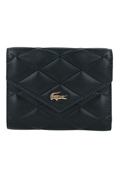 Lacoste Core Essentials Crocodelle Geldbörse Leder 11,5 cm