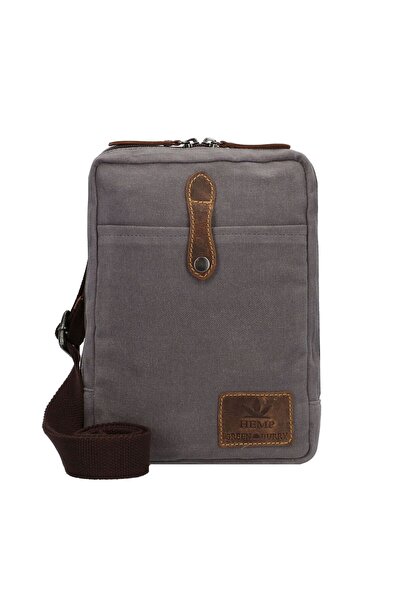 Greenburry Vintage Hanf Umhängetasche 19 cm