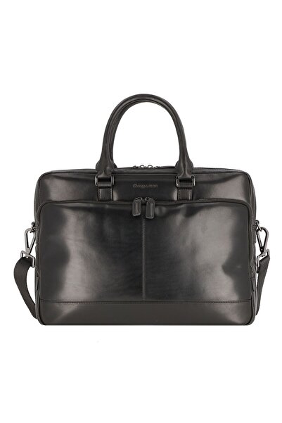 BUGATTI Romano Aktentasche Leder 40 cm Laptopfach