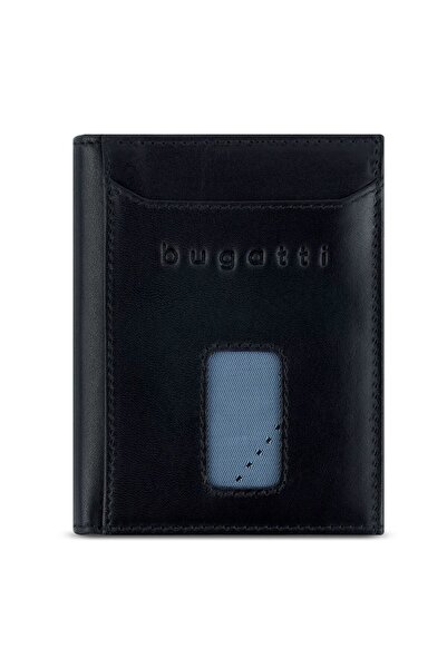 BUGATTI Secure Slim Geldbörse RFID Schutz Leder 8 cm