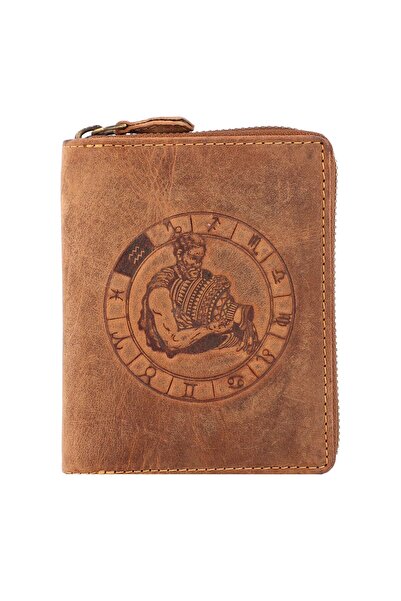 Greenburry Vintage Sternzeichen Geldbörse Leder 10 cm