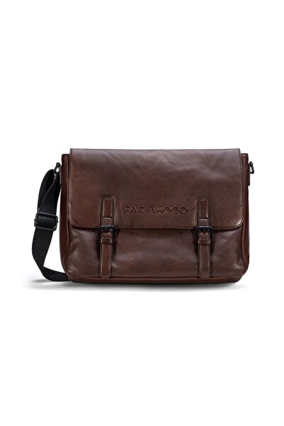 Farmhood Laptopfach Memphis Aktentaschen Messenger Leder 38 cm