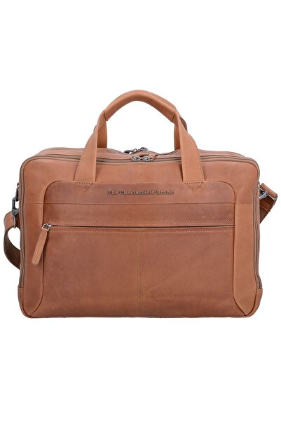 The Chesterfield Brand Wax Pull Up Aktentasche Leder 44 cm Laptopfach