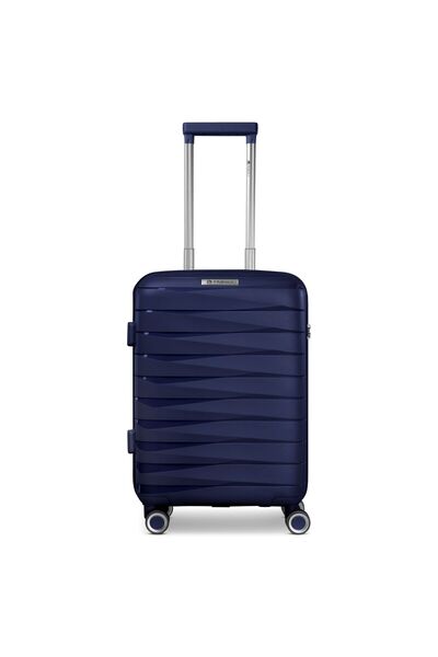 Franky London 4 Rollen Kabinentrolley S 55 cm mit Dehnfalte
