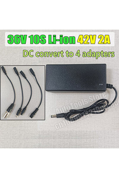 Choice EU Plug 42V with adapter 54.6V/42V 2A Charger for 48V 36V Li-ion Batte...