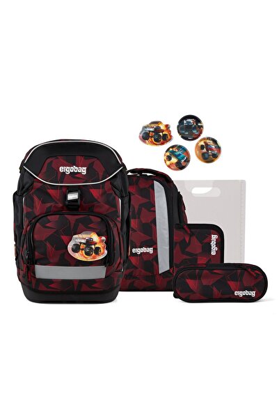 Ergobag Pack Schulranzen-Set 6tlg. inkl. Klettie-Set