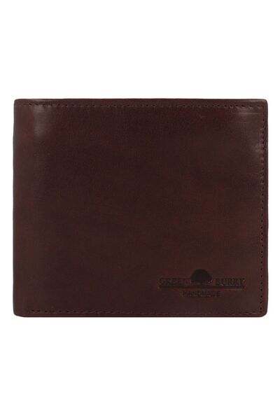 Greenburry Newport Geldbörse RFID Schutz Leder 11 cm