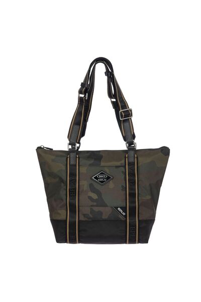 Bric's Replay Camouflage Shopper Tasche 26 cm