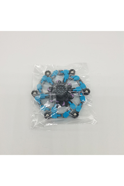 Choice1 blue 1PCS opp bag Finger Gyro Decompression Toy Rotator Convertible F...