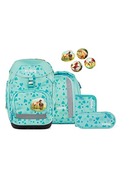 Ergobag Pack Schulranzen-Set 6tlg. inkl. Klettie-Set