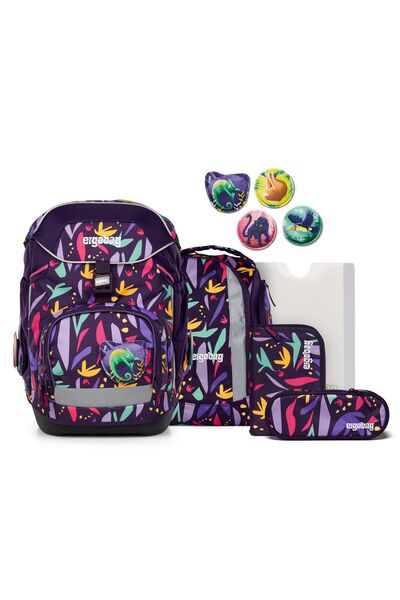 Ergobag Pack Schulranzen-Set 6tlg. inkl. Klettie-Set