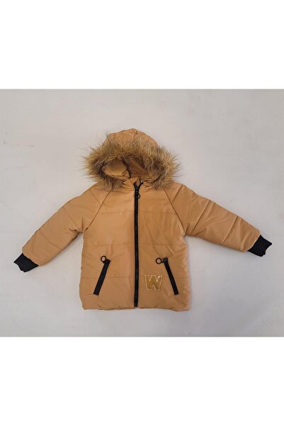 Breeze Зимове пальто для хлопчика з плюшевою підкладкою та капюшоном, наповнене хутром