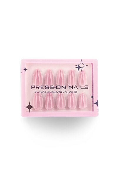 Remy Belle 30 Pcs Press-On Nails with Glue, Nail File & Cuticle Pusher