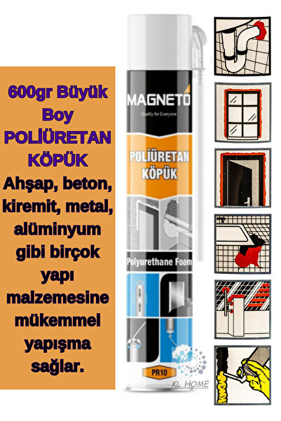 KL HOME PU Poliüretan Köpük 600 Gr