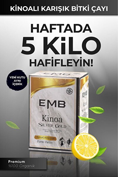 emb Zayıflama1 Yardımcı Detox Özel Kinoa Karisimli Bitkisel Form Çay