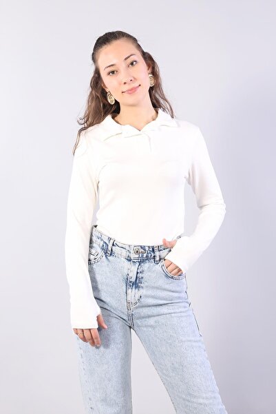 Mckanzie 6491 (N-1817) Body cu guler polo cu închidere prin urechi