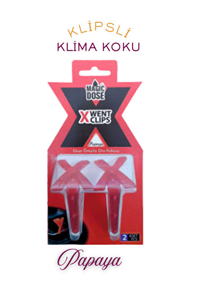 Autokit Klipsli X WENT Klima Petek Koku Papaya