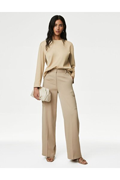 Marks & Spencer Regular Fit Uzun Kollu Bluz