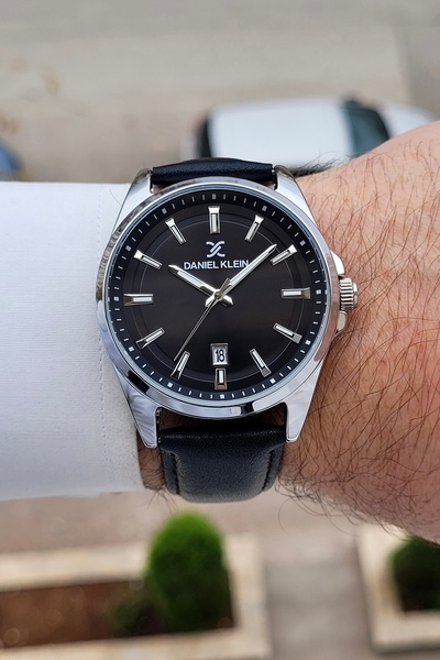 Daniel Klein Kasası Metalik Kordonu Siyah Renk 2 Yıl Garantili 42 mm Takvimli...