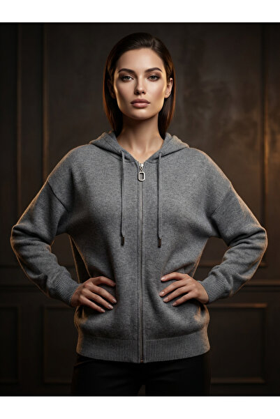 OEM Oversized knit sweatshirt