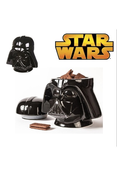 hediyeconcepti Star Wars Darth Vader Head 3d Seramik Mug Kupa Bardak
