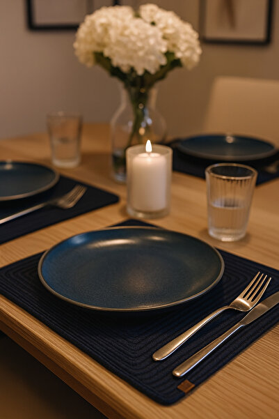 Ahs Tasarım Serviciu american din răchită dreptunghiulară