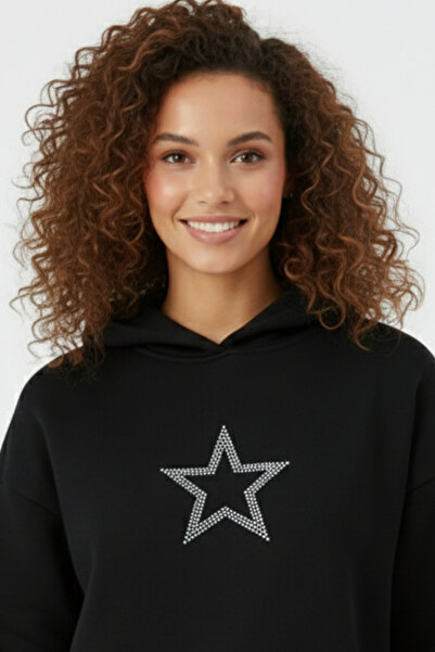 UNCİA OUTDOORS Little Star Sa deznom Ženska Oversize kroj majica udobnog kroj...