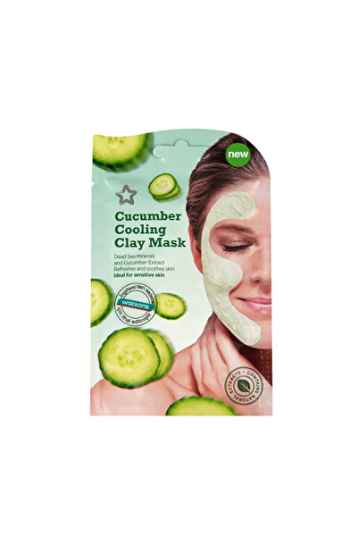 SUPERDRUG 15 مل × 2 قناع تبريد بالخيار