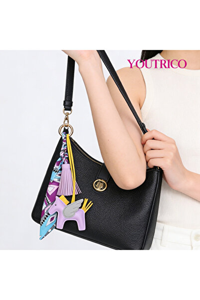 Youtrico Handmade,Rope Bag Charms for Handbag,Purse Hanging Ornament Backpack...