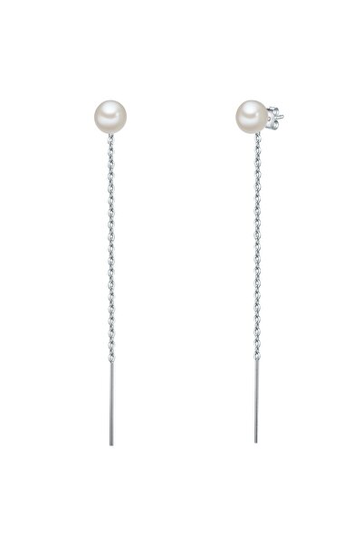 Valero Pearls Perlenohrhänger Ohrhänger Sterling Silber Süßwasser-Zuchtperlen...