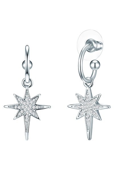 Lulu & Jane Modeschmuckohrhänger Ohrhänger Glas weiß