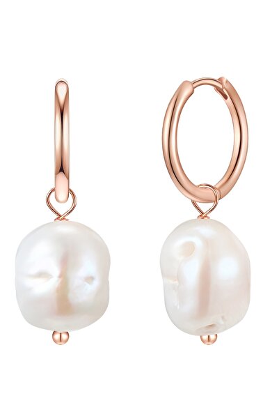 Glanzstücke München Silberohrcreolen Creolen Sterling Silber roségold Süßwass...