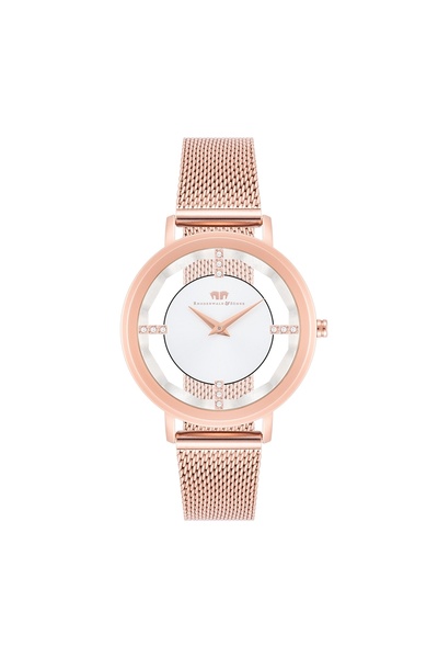 Rhodenwald & Söhne Quarzuhr Damen Quarzuhr roségold Edelstahl roségold