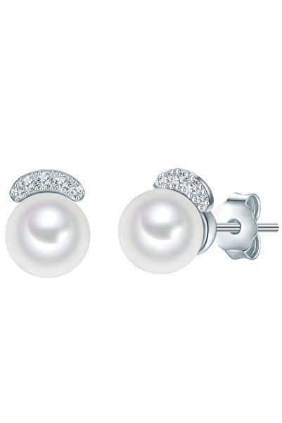 Valero Pearls Perlenohrstecker Ohrstecker Sterling Silber Süßwasser Zuchtperl...