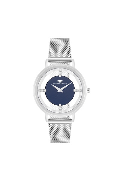 Rhodenwald & Söhne Quarzuhr Damen Quarzuhr silber Edelstahl silber