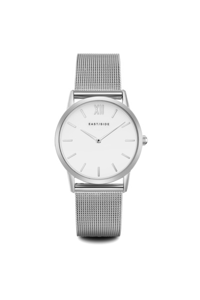 eastside Quarzuhr Damen Quarzuhr silber Edelstahl silber