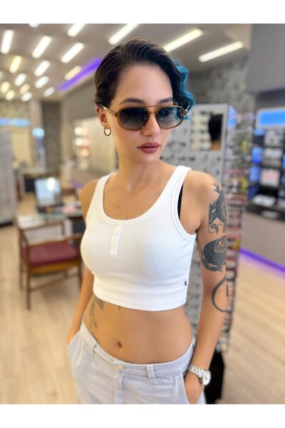 JULIANO Cuba Brows/Green 55 Sunglasses