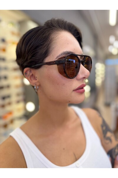 JULIANO Punks Brown/Brown 59 Sunglasses