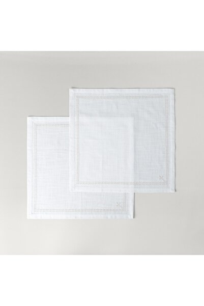 Linens Dove 45x45 cm 2'li Peçete Kırık Beyaz