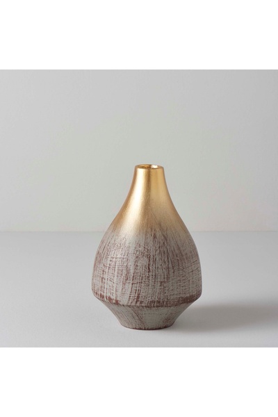 Linens Levina Seramik 14x14x21 cm Vazo