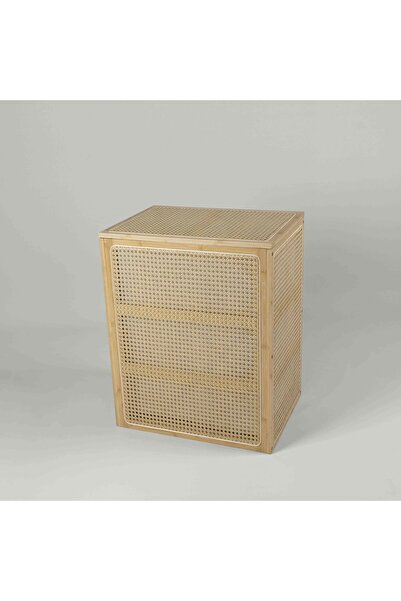 Linens Luther Çamaşır Sepeti 53x39x65 cm Nat