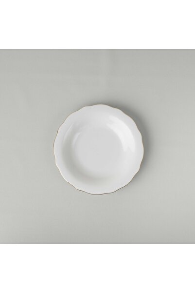 Linens Elegant Porselen Çukur Tabak 23 cm Gold